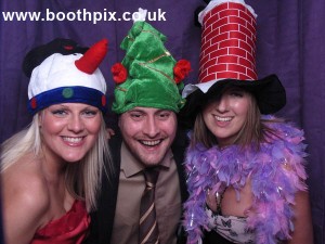 Christmas party photo booth image